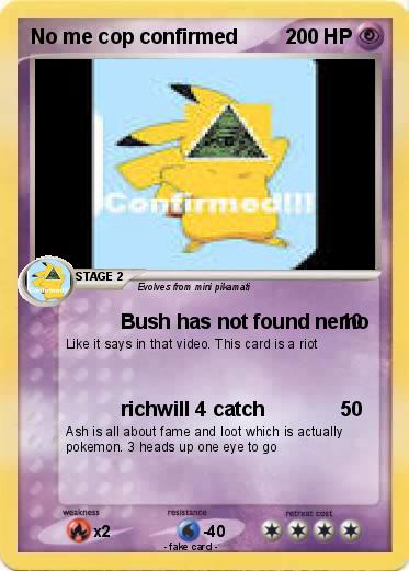 Pokemon No me cop confirmed