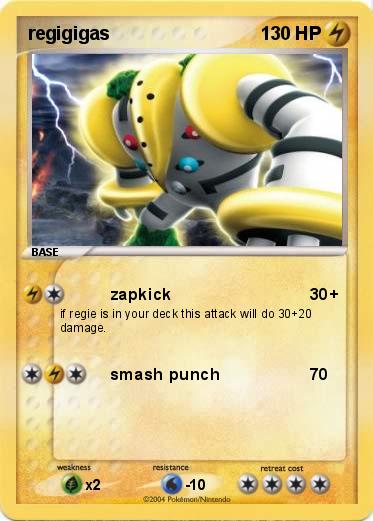 Pokemon regigigas