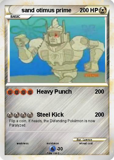 Pokemon sand otimus prime