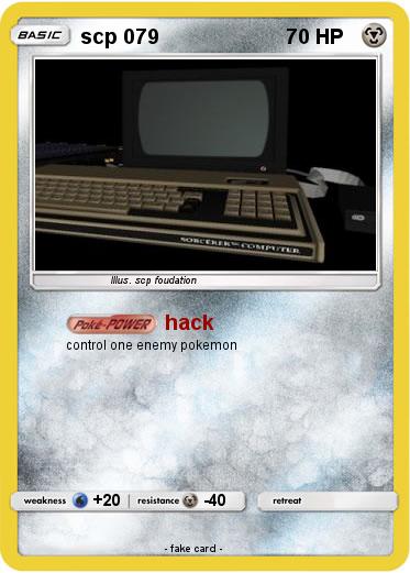 Pokemon scp 079
