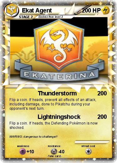 Pokemon Ekat Agent