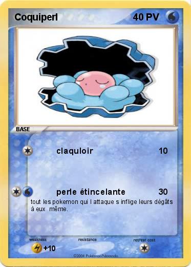 Pokemon Coquiperl