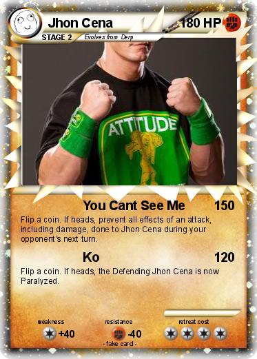 Pokemon Jhon Cena