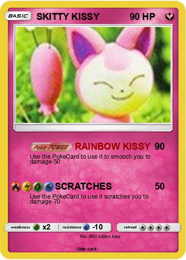 Pokemon SKITTY KISSY
