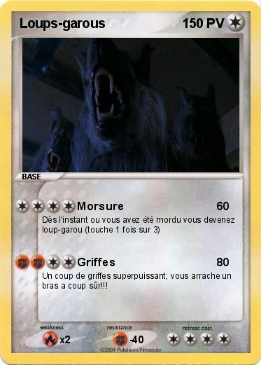 Pokemon Loups-garous