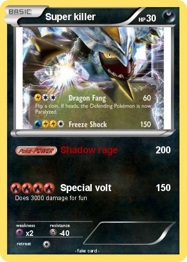 Pokemon Super killer