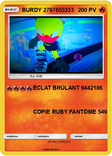 Pokemon BURDY 2797655333