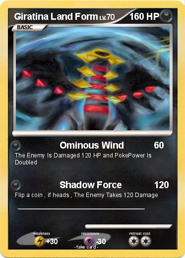 Pokemon Giratina Land Form