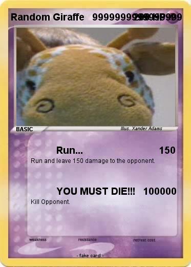 Pokemon Random Giraffe   9999999999999999