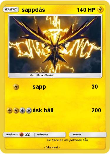 Pokemon sappdås