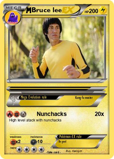 Pokemon Bruce lee