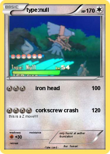 Pokemon type:null