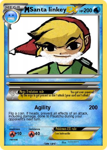 Pokemon Santa linkey