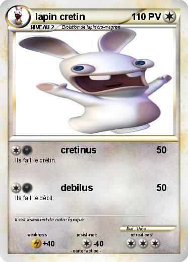 Pokemon lapin cretin