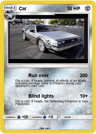 Pokemon Car