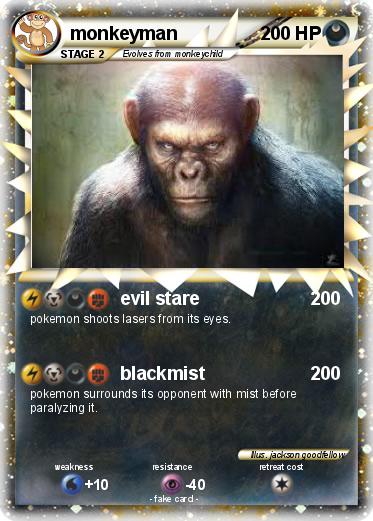 Pokemon monkeyman