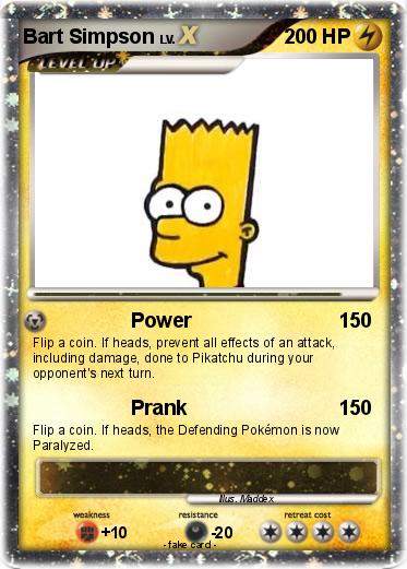 Pokemon Bart Simpson
