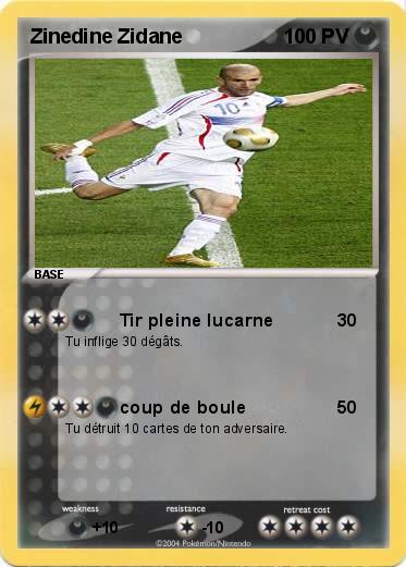 Pokemon Zinedine Zidane