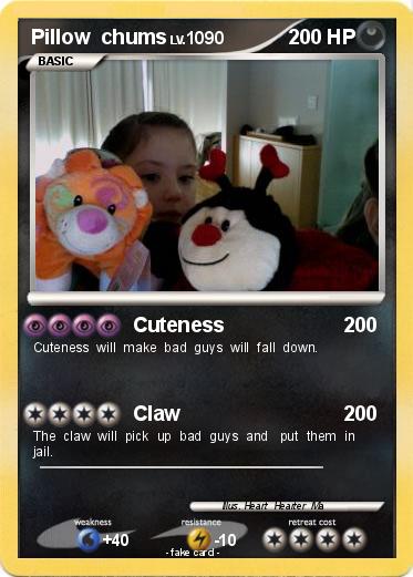 Pokemon Pillow  chums