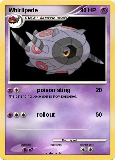 Pokemon Whirlipede