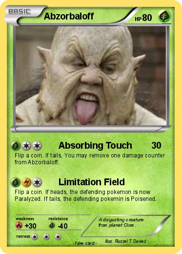 Pokemon Abzorbaloff