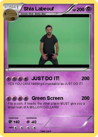Pokemon Shia Labeouf