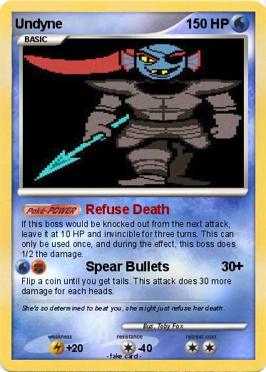 Pokemon Undyne