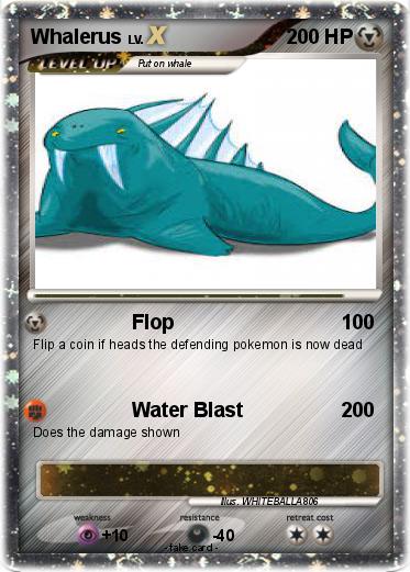 Pokemon Whalerus