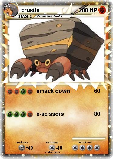 Pokemon crustle