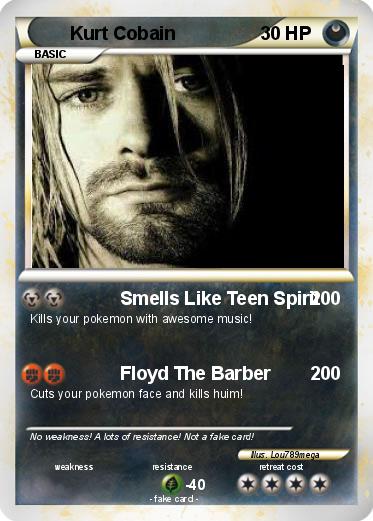 Pokemon Kurt Cobain