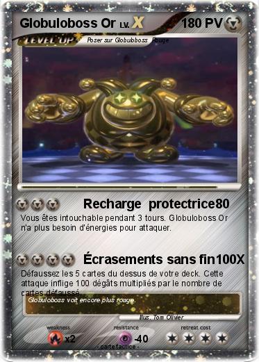 Pokemon Globuloboss Or