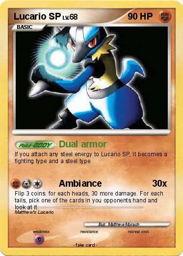 Pokemon Lucario SP
