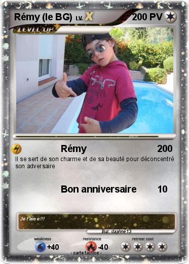 Pokemon Rémy (le BG)