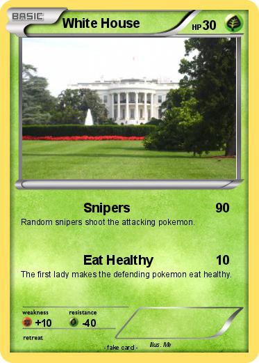 Pokemon White House