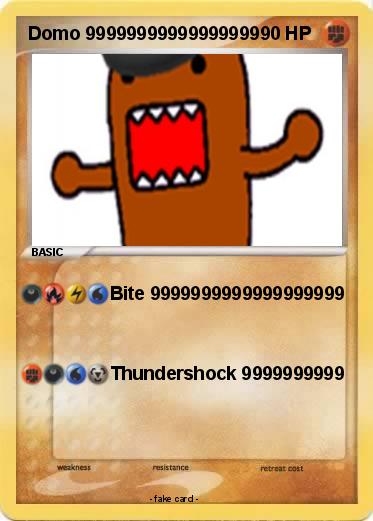 Pokemon Domo 99999999999999999