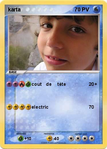 Pokemon karta