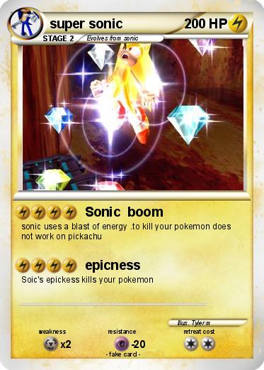 Pokemon super sonic