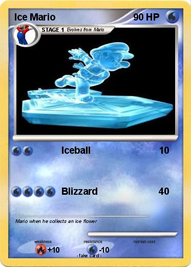 Pokemon Ice Mario