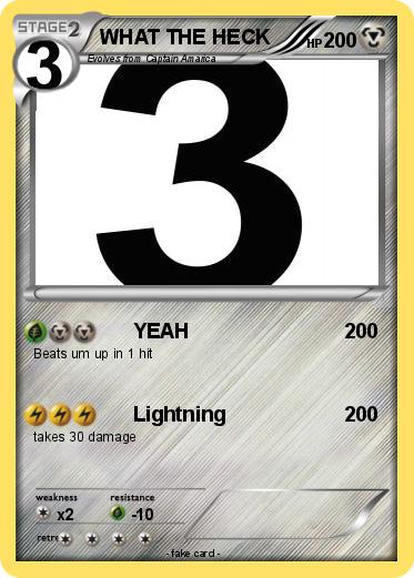 Pokemon WHAT THE HECK