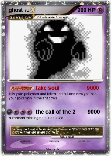 Pokemon ghost