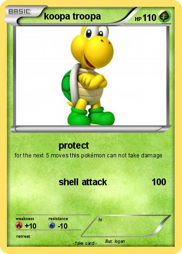 Pokemon koopa troopa