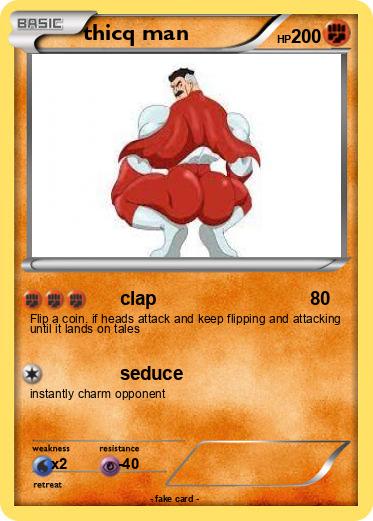 Pokemon thicq man