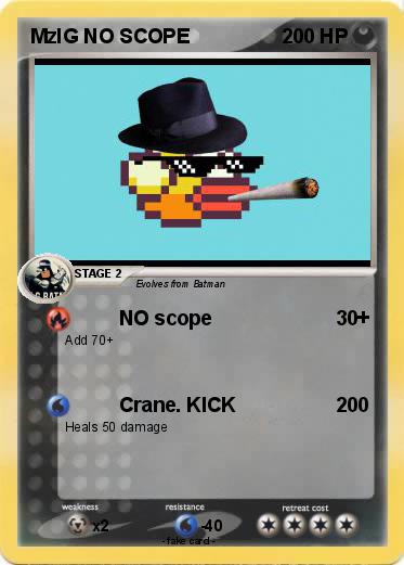 Pokemon MzlG NO SCOPE
