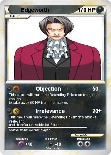 Pokemon Edgeworth