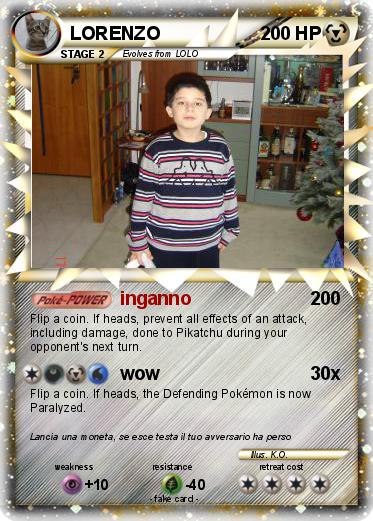 Pokemon LORENZO