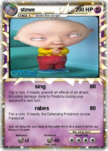 Pokemon stewe