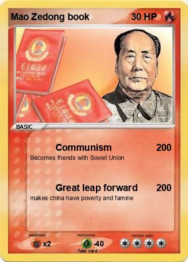 Pokemon Mao Zedong book