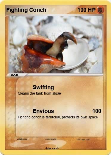Pokemon Fighting Conch