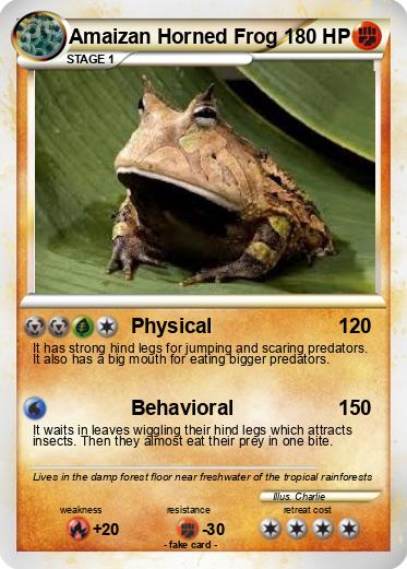 Pokemon Amaizan Horned Frog