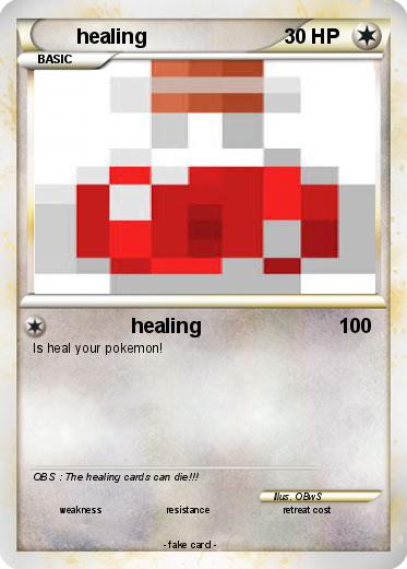 Pokemon healing